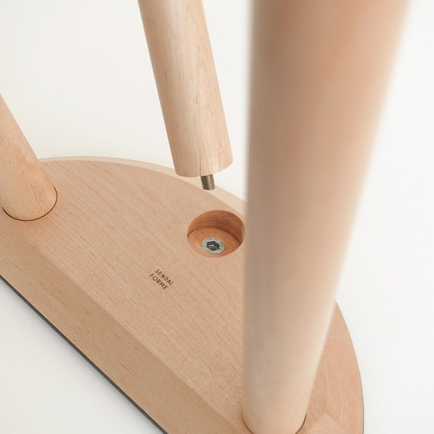 センダイフォルム シカガワスツール 板座 450【アウトドア チェア インテリア ファニチャー 人気 家具 仙台市 クラフト 木製 デザイン 座面 板座 高品質 手作り 日本製 クラシック シンプル モダン 収納 多機能 コンパクト】