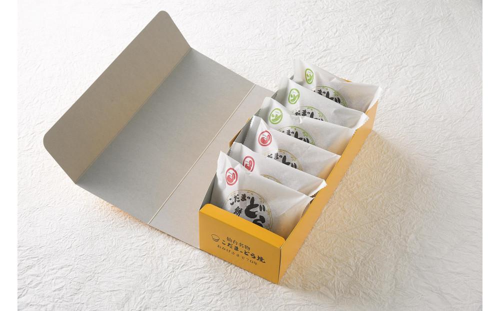 餅入りどら焼仙台みやげセット6個