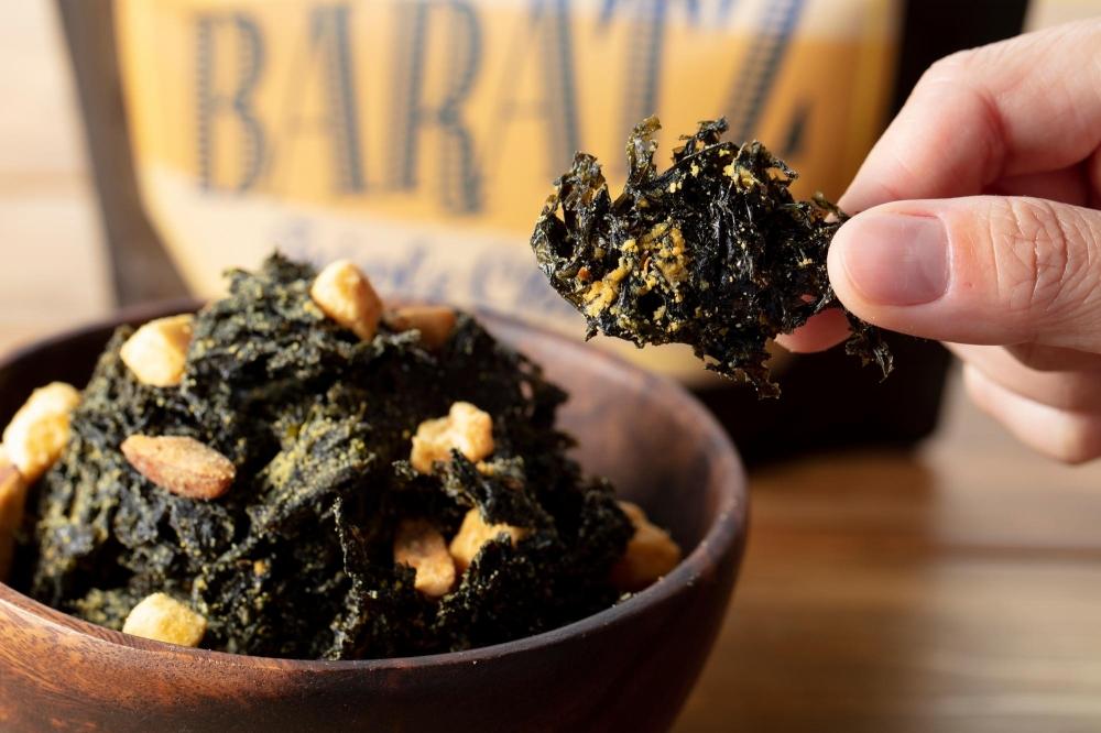 海苔とナッツの濃厚おつまみBARATZ（バラッツ） ガーリックペッパー・3種のチーズ・バターしょうゆ 各4個セット  【お菓子 スナック 菓子 おかし 食品 人気 おすすめ 】