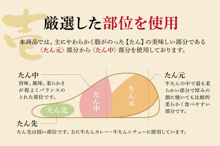 【5営業日以内発送　12/10決済分】仙台名物 柔らか厚切り 牛タン・食べ比べセット 500g【肉 お肉 にく 食品 人気 おすすめ  ギフト】●
