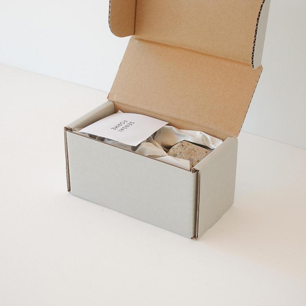 センダイフォルム オブジェクト02(大) ブラック【雑貨 日用品 インテリア 置物 仙台 オブジェクト フォルム デザイン アート ハンドメイド クラフト 現代 美術 シンプル モダン 人気 プレゼント ギフト インテリア雑貨】