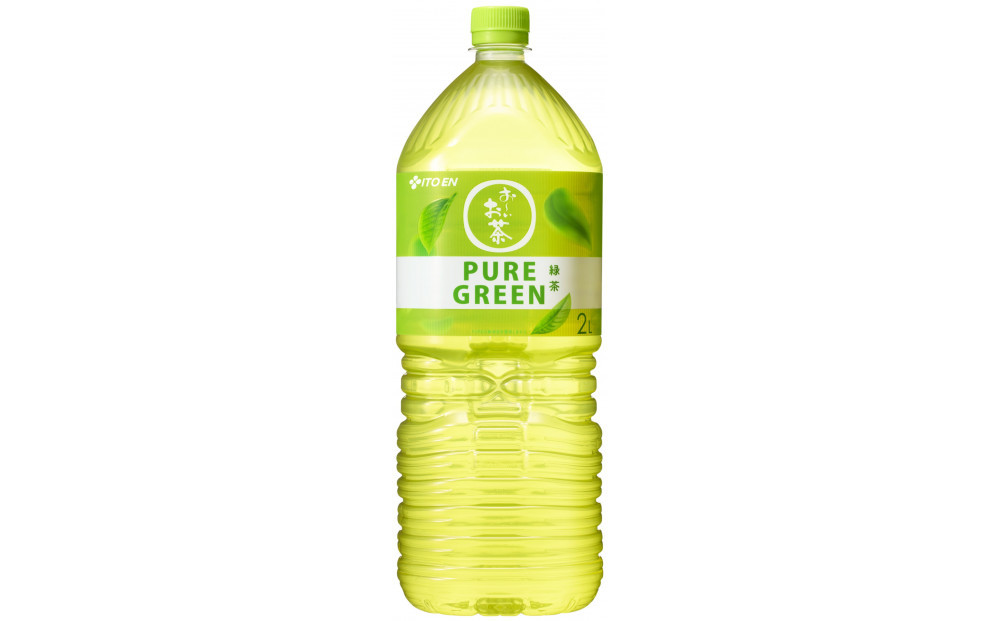 【6ヶ月定期便】伊藤園 おーいお茶 PURE GREEN 2L×6本【お～いお茶 ケース 送料無料 ソフトドリンク まとめ買い 常備 備蓄】