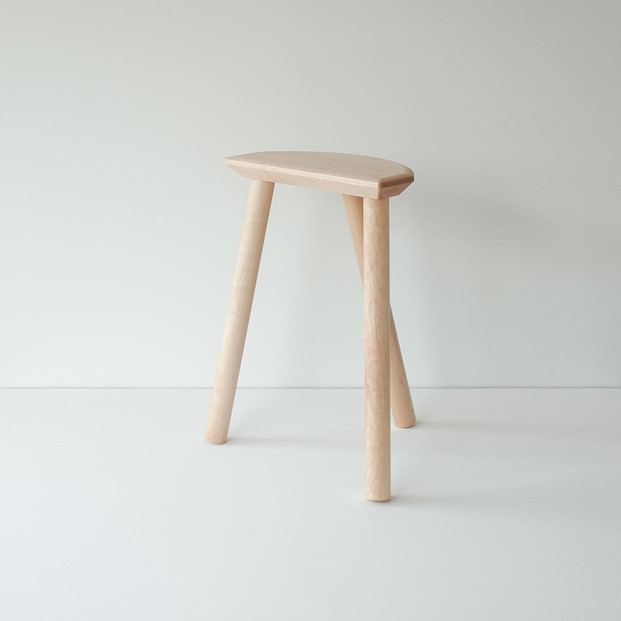 センダイフォルム シカガワスツール 板座 450【アウトドア チェア インテリア ファニチャー 人気 家具 仙台市 クラフト 木製 デザイン 座面 板座 高品質 手作り 日本製 クラシック シンプル モダン 収納 多機能 コンパクト】