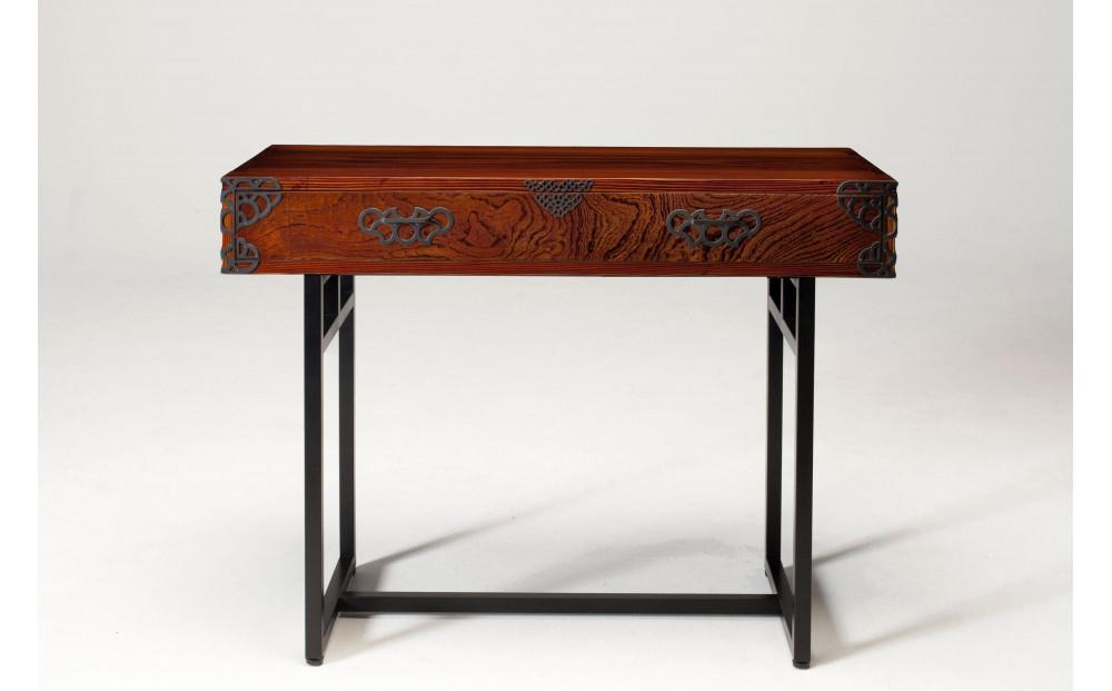 仙台箪笥　monmaya+ コンソール　拭き漆【伝統 工芸品 グッドデザイン賞 タンス たんす 和タンス 仙台】