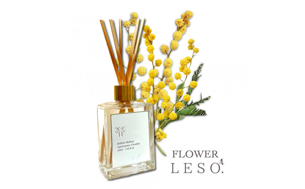 本物の花の香り リード・ディフューザー【ミモザ】