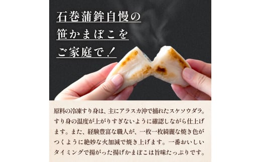 石巻蒲鉾 全種15個 ささかまとあげかまセット 笹かま かま