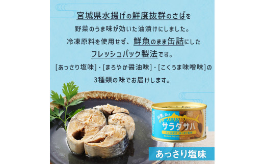 サバ缶 サラダサバ 食べ比べ セット 12缶 さば サバ saba 鯖 