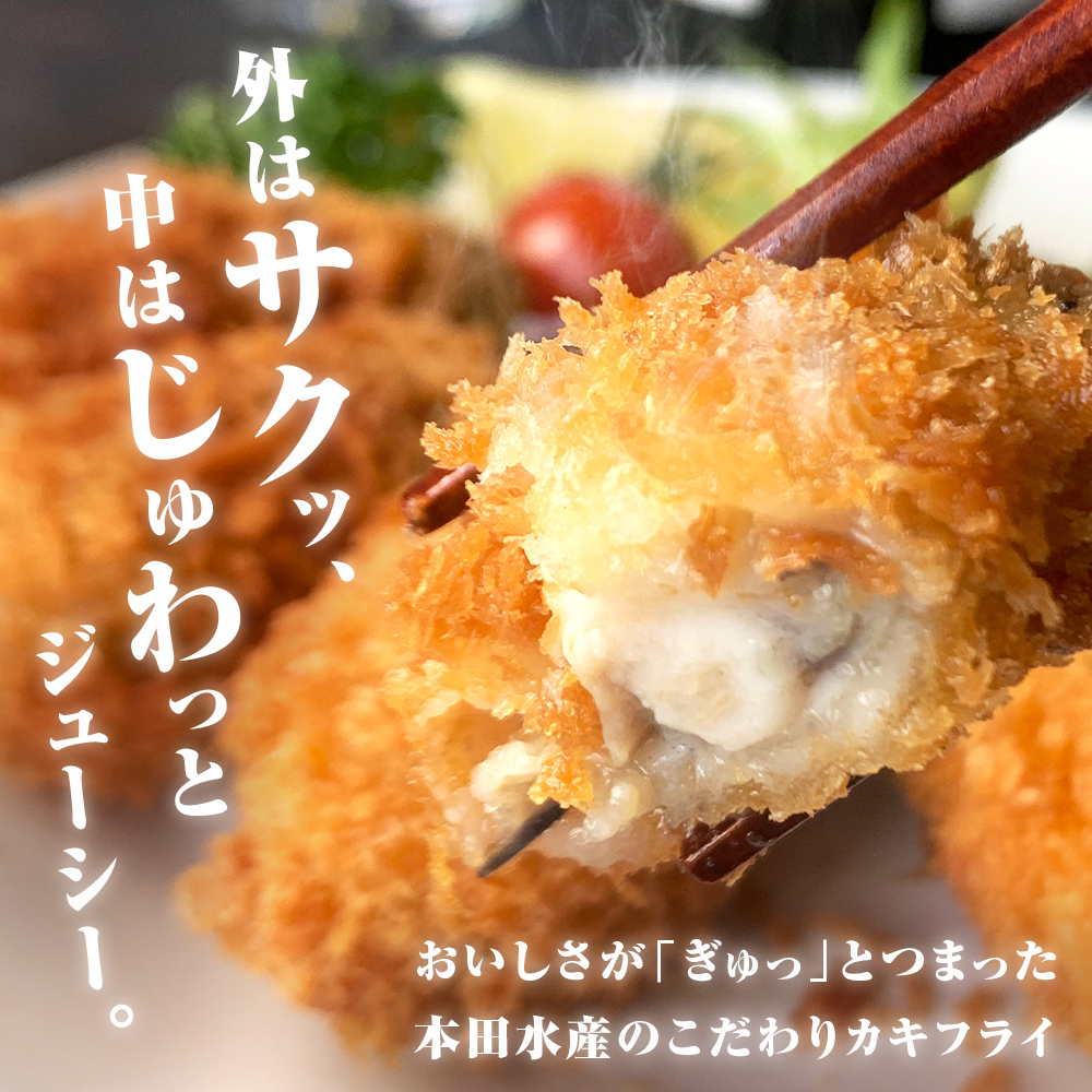 三陸産カキフライ600g（20粒入）×2パックセット 冷凍 牡蠣 