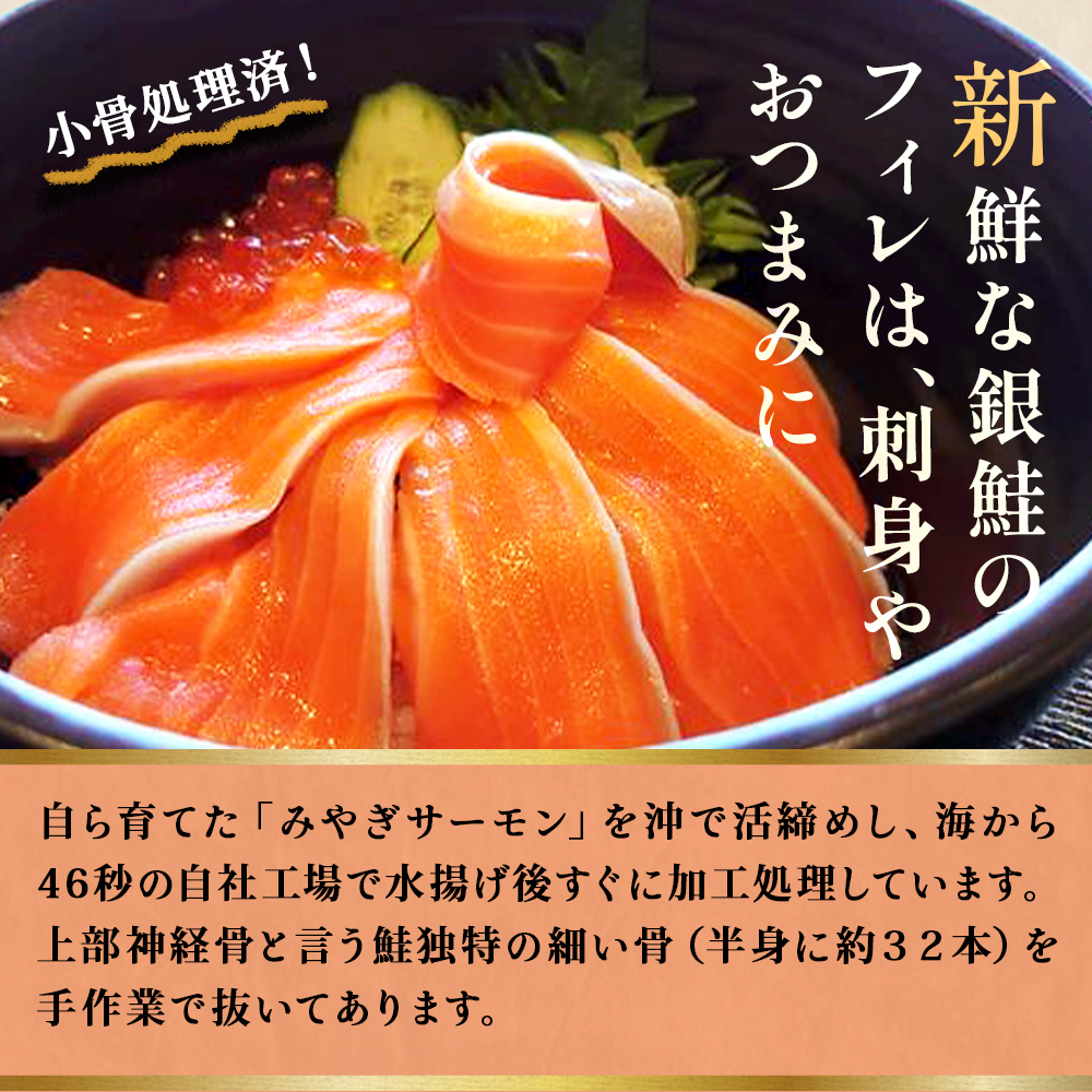 みやぎサーモン 焼きほぐし セット さけ 鮭 サケ サーモン 