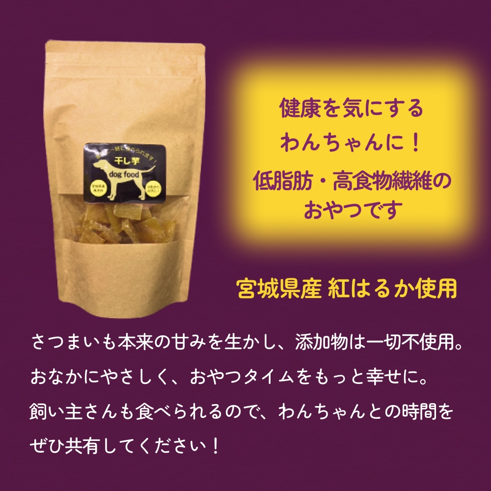 ペット（犬）用干し芋 一緒に食べれる 愛犬と一緒 ペット 