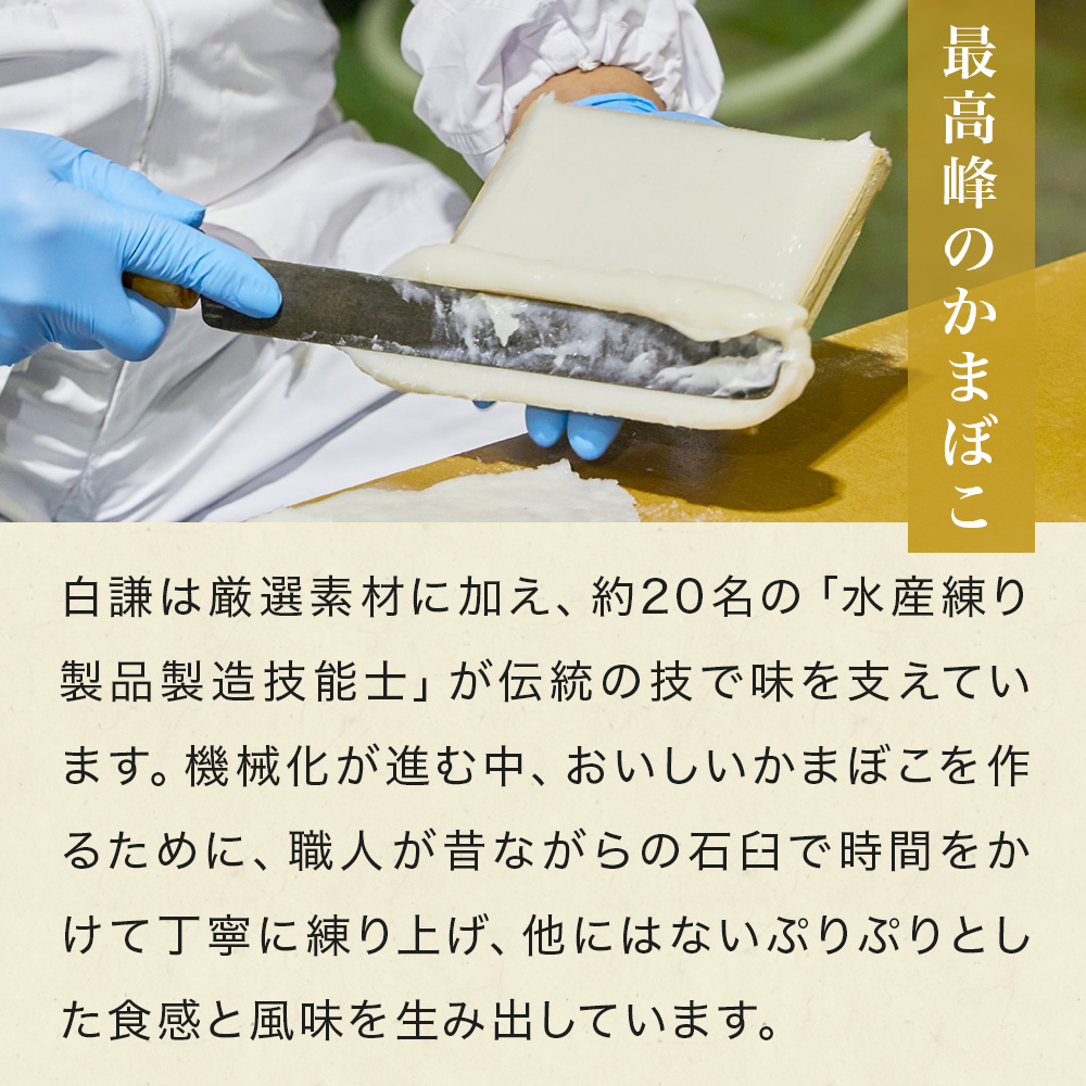 白謙 笹かまぼこ 5種詰合せ 笹かま しらけん 白謙かまぼこ 