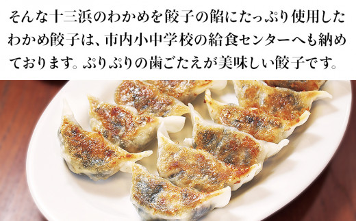 餃子 おから入り わかめ餃子 100個(20個×5パック)  冷凍 宮城