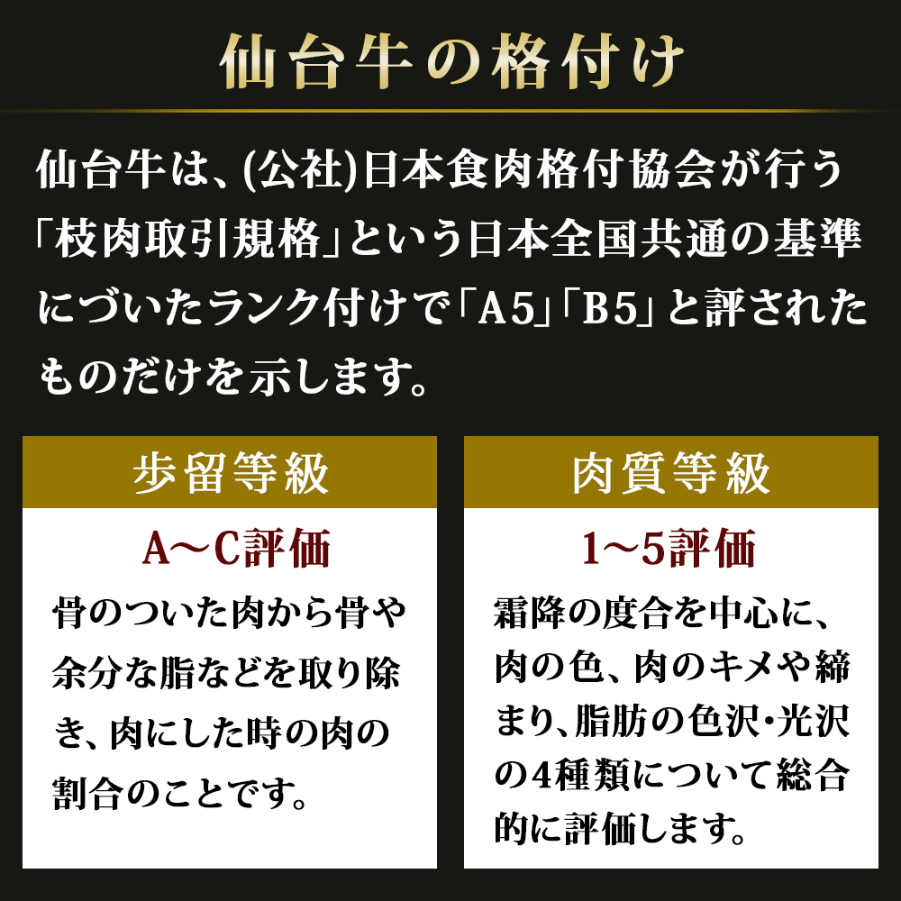 仙台牛 すき焼き用 800g