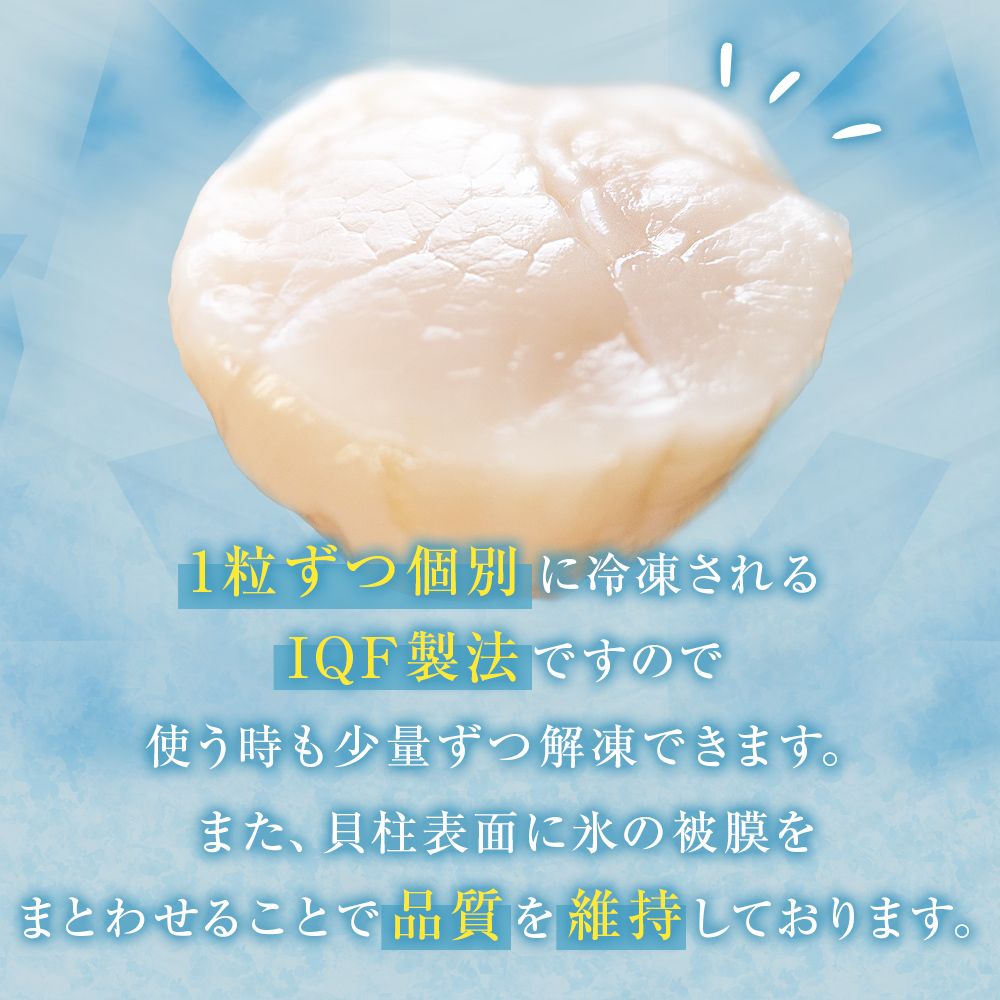 【 ワケあり 】生食用 ほたて 貝柱 1.1kg 帆立 ホタテ 訳あり 