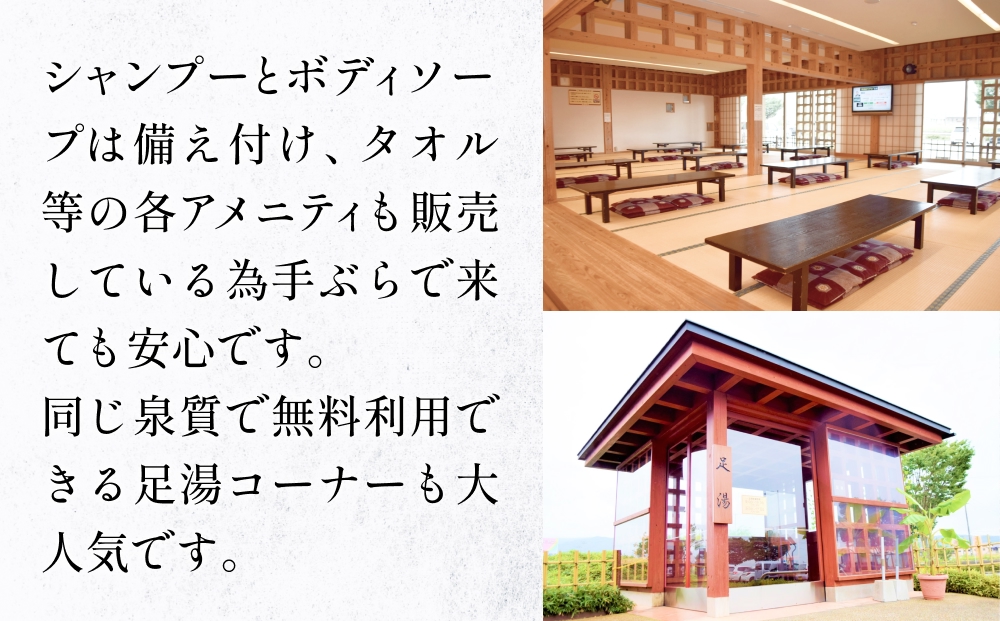 道の駅 上品の郷 日帰り 温泉施設 ふたごの湯 ペア 入浴券