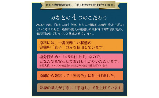 無着色明太子８０ｇ２個とおつまみスモーク無添加明太子