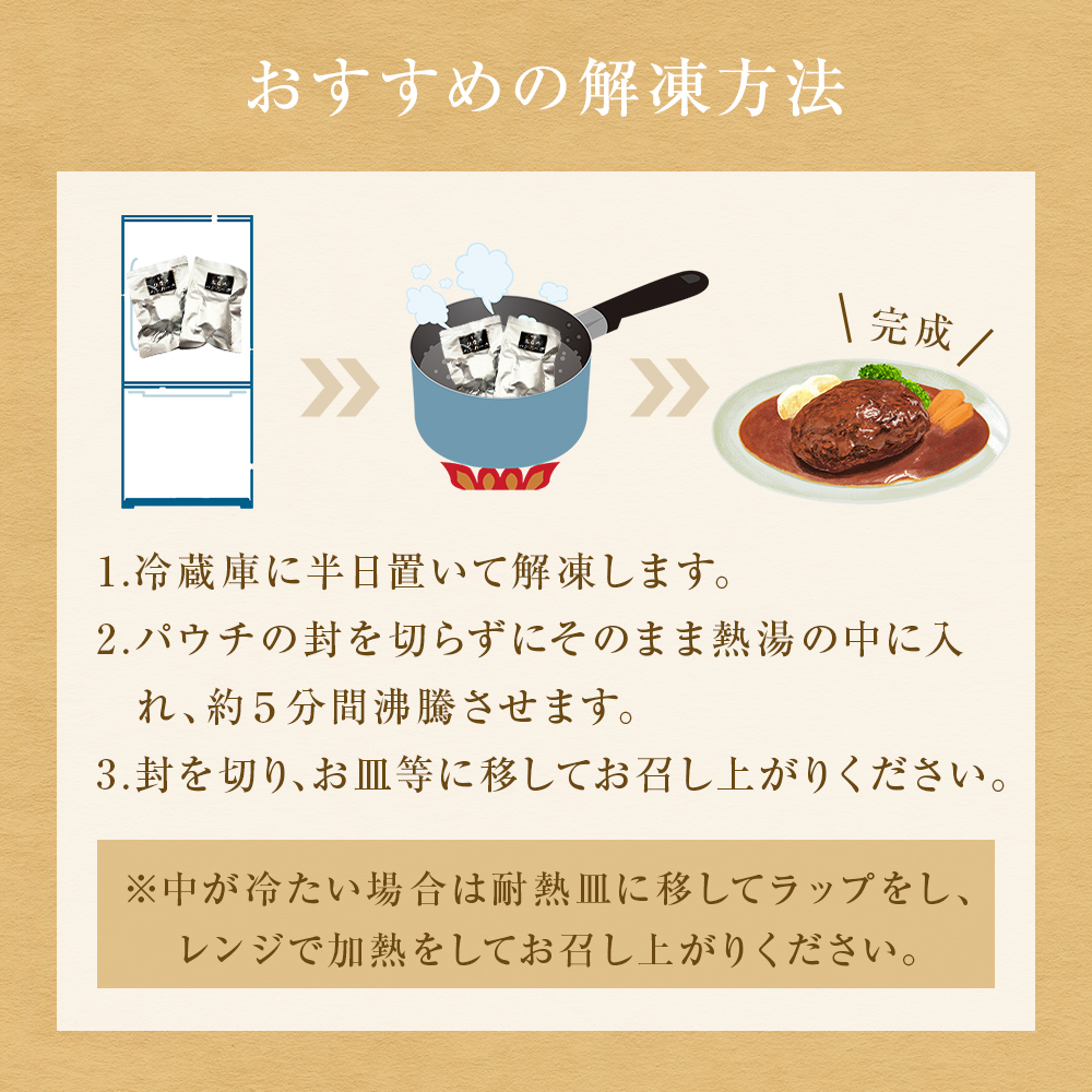 仙台牛 ハンバーグ  仙台牛ハンバーグ 150g × 5個 冷凍 個包