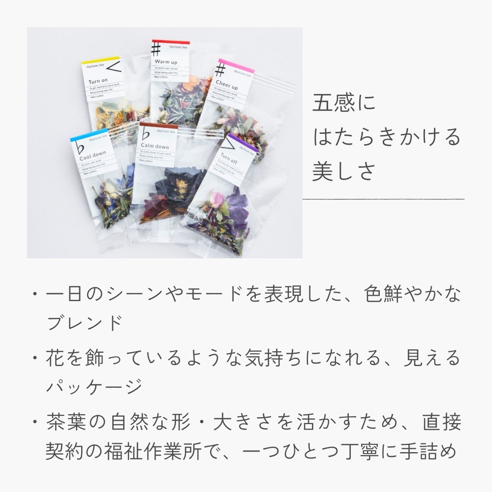 クラフト ハーブティー daytune. tea ボックス・M （6種類×2個