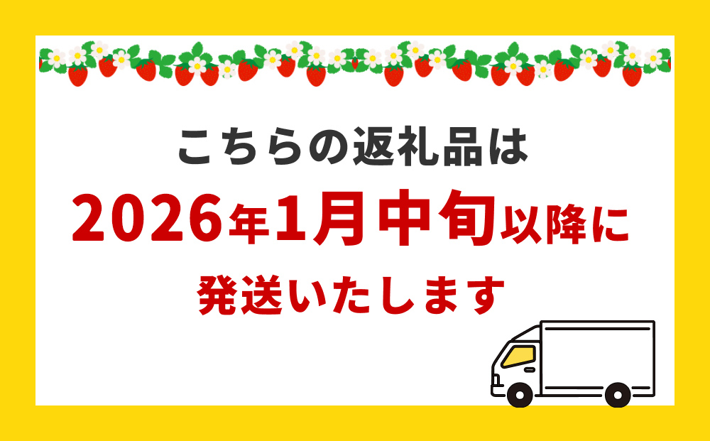 【2026年1月中旬より発送開始】 いちご 恋みのり とちおとめ