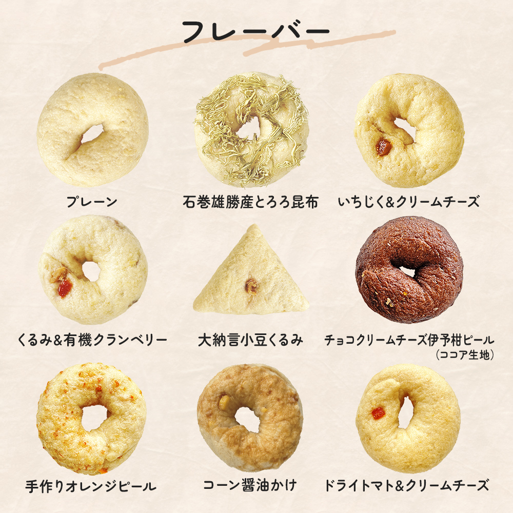 ベーグル 低糖質 ヘルシーおからベーグル 9種 12個セット も