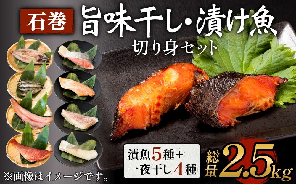 石巻旨味干し・漬け魚切身セット 9種 三陸さば サバ 鯖 真