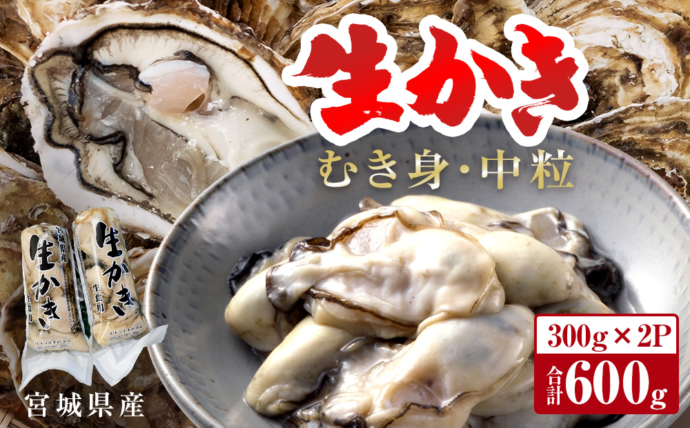 牡蠣 宮城県産 生かき むき身 中粒 生牡蠣 生食 加熱 カキ 