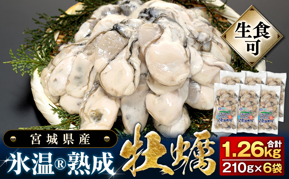 牡蠣 [生食用]210g×6袋 (約1.2kg) 氷温熟成 冷凍牡蠣 生食用 宮城県産 |生食 生で食べられる 牡蠣 小分け 冷凍かき 冷凍カキ 冷凍牡蠣 かきむき身 カキむき身 牡蠣むき身 生かき 生カキ 生牡蠣 冷凍かき 冷凍カキ 冷凍牡蠣 かきむき身 カキむき身 牡蠣むき身 生カキ 牡蠣