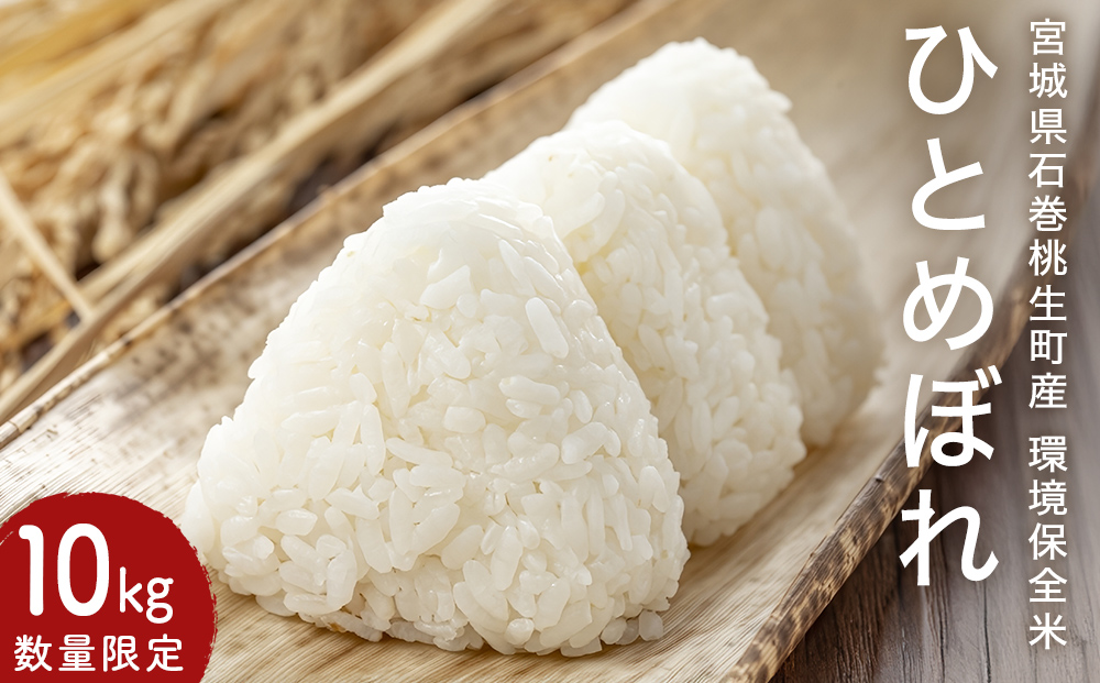 米 新米 ひとめぼれ 環境保全米 10kg お米 ご飯 こめ コメ お