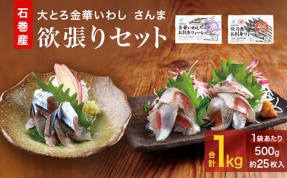 大とろいわし さんま 欲張り セット フィーレ フィレ イワ