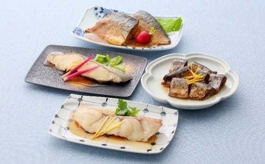 【髙島屋選定品】 ことこと煮魚４パック　【04203-0348】