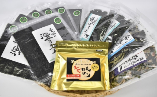 海苔のソムリエ厳選の海苔海藻5種詰合せ　【04203-0564】