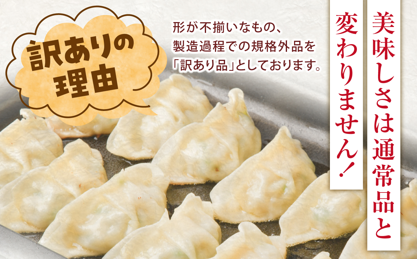 【訳あり】こだわり 本格 生餃子 100個(20人前) 味の匠 訳あり 100個
