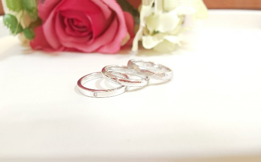 【想いを込めて】シルバー手作り指輪体験チケット　誕生石1石またはダイヤモンド0.01CTサービス　【04203-0557】