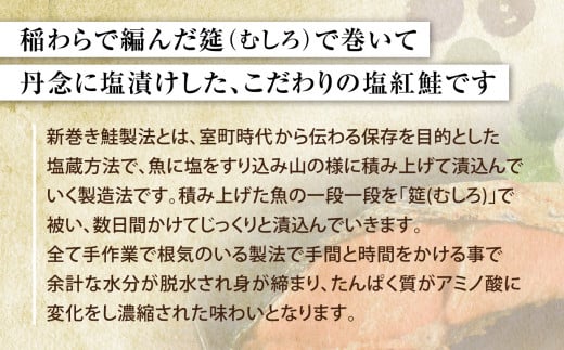 沖獲り塩紅鮭切身筵巻き山漬け 20切 真空包装 レンチン 電子レンジ対応 鮭 さけ サケ シャケ 魚 切り身 お弁当 おかず 宮城県 塩竈市 ss00011-20s 【80,000円】20切