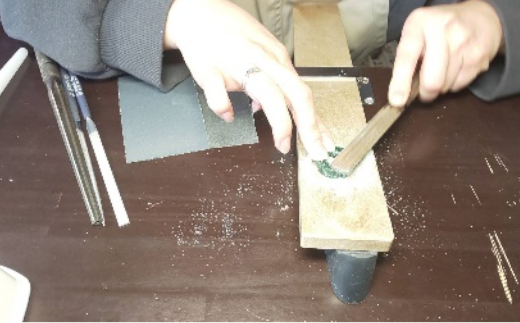 【想いを込めて】シルバー手作り指輪体験チケット　誕生石1石またはダイヤモンド0.01CTサービス　【04203-0557】