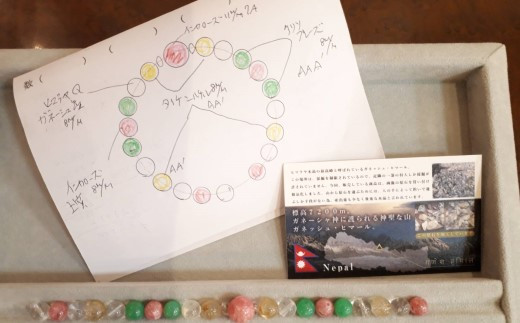 【塩竈発】MOSHIO　アロマ浄化スプレー+オーダーブレスレット　【04203-0556】