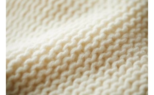 ≪白≫【気仙沼ニッティング】カシミヤストール [気仙沼ニッティング 宮城県 気仙沼市 20563312-6]