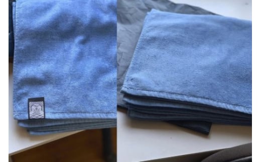 しあわせの「淡い」ハンカチ [インディゴ気仙沼 宮城県 気仙沼市 20563577]