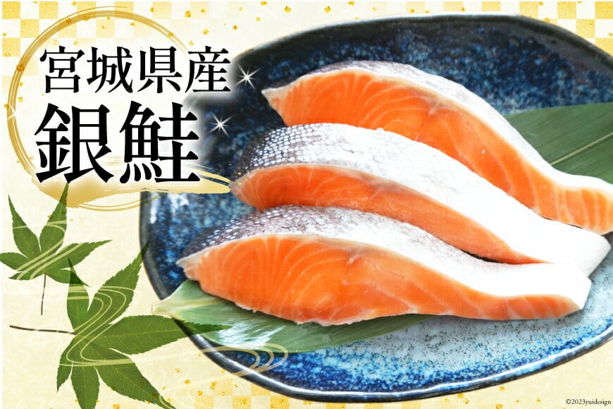 定期便 《12ヶ月連続お届け》 訳あり 宮城県産 熟成 銀鮭 切身 約2kg×12回 計24kg [宮城東洋 宮城県 気仙沼市 20564498] 定期便12回（2kg×12回）