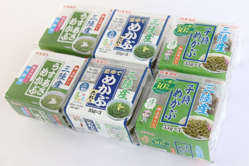 めかぶ 3種×各2p 舌鼓とろとろもずく 3種×2p 計12p [気仙沼市物産振興協会 宮城県 気仙沼市 20565305] 海藻 もずく 三杯酢 玄米黒酢 リンゴ酢 メカブ 芽株