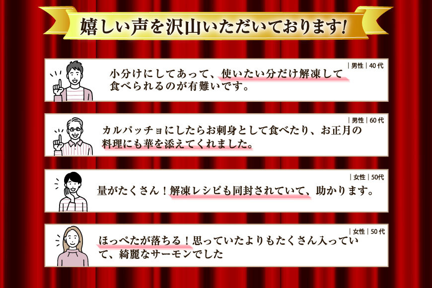 ノルウェー産 アトランティック サーモン 総重量1kg (正味重量850g) [カネダイ 宮城県 気仙沼市 20565509]