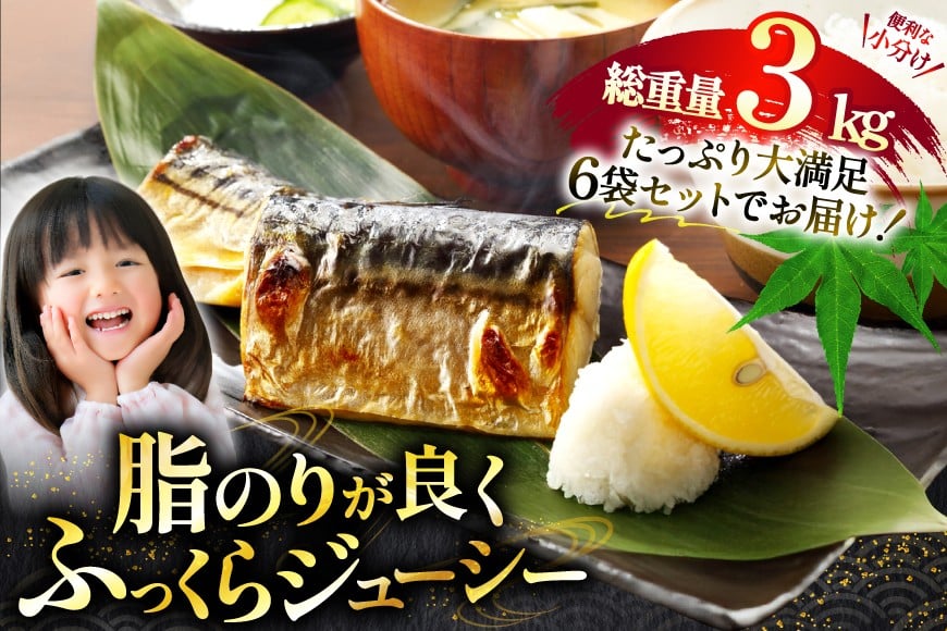 訳あり 骨取り トロ さば 切身 無添加 計3kg (500g×6p) 小分け 無塩[足利本店 宮城県 気仙沼市 20565813] さば 訳アリ 骨取 サバ 鯖 わけあり 鯖 トロサバ トロさば トロサバ