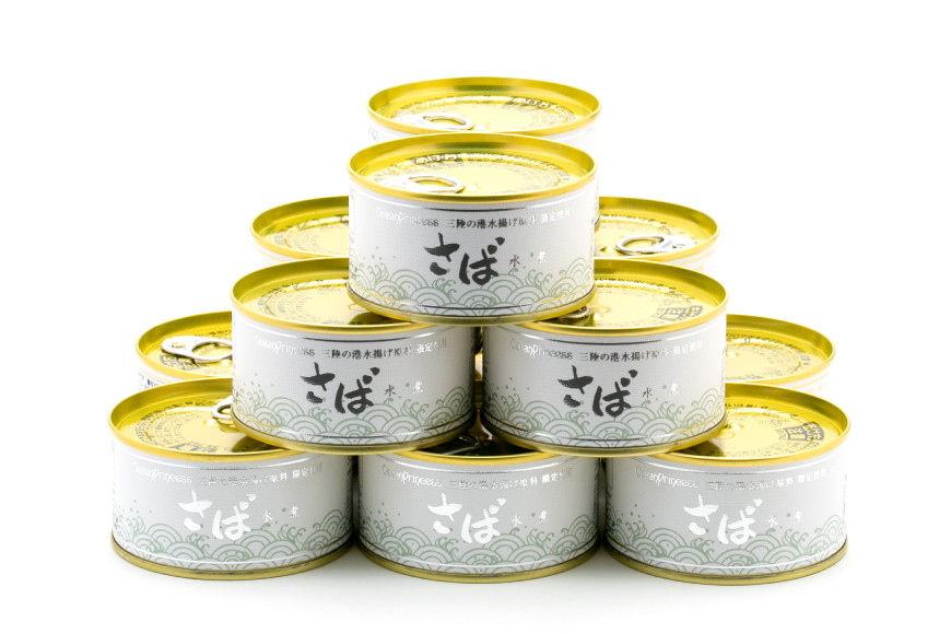 大ぶり鯖のさば缶 12缶 セット 水煮 [モンマルシェ 宮城県 気仙沼市 20565067] 缶詰 サバ缶 サバ 缶詰め かんづめ 鯖 さば さばの水煮 水煮 簡単調理 高級 保存食 常備 常温