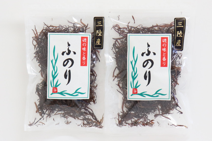 三陸産 乾燥 ふのり 12g×2袋 [気仙沼市物産振興協会 宮城県 気仙沼市 20565296] 海藻 布海苔 フノリ のり 海苔