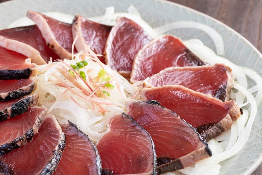 亀洋丸のお刺身用戻りかつおとかつおタタキのセット（各2筋） [阿部長商店 宮城県 気仙沼市 20563366]