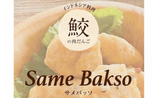 【インドネシア×気仙沼】Same Bakso（サメバッソ）20g×10個 計 200g [Warung Mahal 宮城県 気仙沼市 20563512] 魚貝 魚介 鮫 さめ サメ インドネシア インドネシア料理 ハラル料理 高たんぱく 低脂質 冷凍