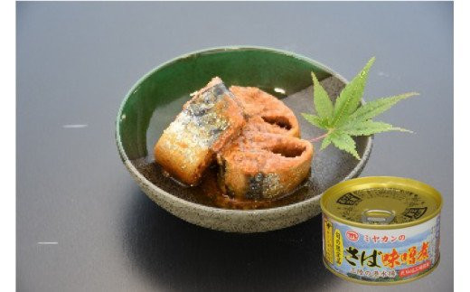 缶詰 三陸の海から ミヤカンのさば水煮・味噌煮セット 各175g×6缶 計12缶 [ミヤカン 宮城県 気仙沼市 20564182] 魚介 魚貝 缶詰 青魚 鯖 さば サバ 水煮 味噌煮 みそ煮 おかず 小分け 常備 ストック 長期保存