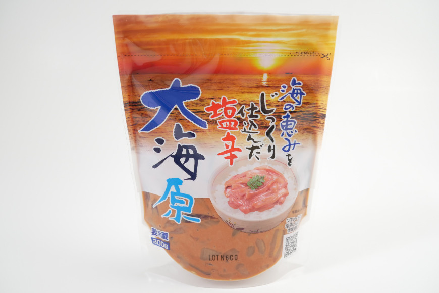 海の恵みをじっくり仕込んだ塩辛 大海原 300g 3個セット【ご飯のお供に、酒の肴に】 [小野万 宮城県 気仙沼市 20564654] 魚 魚介類 いか イカ 塩辛 いか塩辛 イカ塩辛 冷蔵 酒の肴 おつまみ ご飯のお供