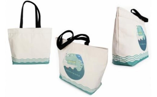 【厚手で丈夫！】エコバッグ スーパー用 [気仙沼市物産振興協会 宮城県 気仙沼市 20565273] エコ トート マチ広