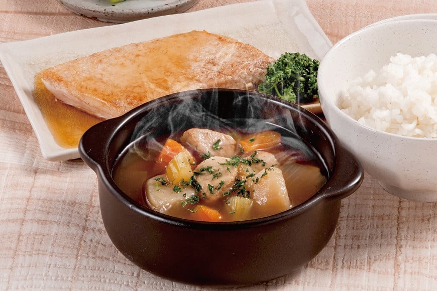 三陸食堂 港町おもてなしセット 3種 計10P [阿部長商店 宮城県 気仙沼市 20563458] 味噌汁 椀物 セット 詰め合わせ ストレートタイプ レンジ 簡単 時短 手軽 常温